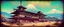 Placeholder: Japao, faroeste, Jaspion STEANPUNK, MONTE FUJI , anoitecer