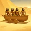 Placeholder: Ancient Egyptian Bobsled Team