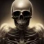 Placeholder: a skeleton warrior in hr giger style, red blood floating from above down the skull, steam punk, realistic, made in octane, cinematic, ultra-realistic, extremely detailed octane rendering, 8K, VRAY Super Real ar 2:3, dof photorealistic futuristic 50mm lens hard lighting dark gray tintype photograph, realistic lighting, sepia color