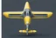 Placeholder: 2d plane, yellow