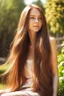 Placeholder: Beautiful princess, long hair, attractive, in love, her first time, nice weather,