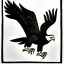 Placeholder: drawing of eagle goya style