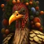 Placeholder: 100% + Base Image ::: Giuseppe Arcimboldo Tall Bird Exotic Modifiers: highly detailed sharp focus extremely detailed intricate beautiful high definition crisp quality details focused no text no watermark great depth and scale intricately detailed no frame crisp No Signature sharp details no numbers Extreme Sharpness Depth in Details Field of Depth Started from image: