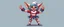 Placeholder: gremlin gnome cheerleader full body portrait