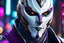 Placeholder: Jhin in 8k live action artstyle, white mask, close picture, neon lights, intricate details, highly detailed, high details, detailed portrait, masterpiece,ultra detailed, ultra quality