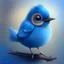 Placeholder: A cute blue bird, avatar