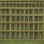 Placeholder: ossuary cemetary segmented shelves overgrown, graveyard, vertical shelves, zdzisław beksiński, hr giger, mystical occult symbol in real life, high detail, green fog --ar 9:16 --iw 1