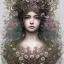 Placeholder: Insanely detailed photograph of an “portrait of gorgeous spring goddess ” with intricate hair, intricate embroidered dress, beautiful clear face and hyperdetailed painting by Ismail Inceoglu Huang Guangjian and Dan Witz CGSociety ZBrush Central fantasy art album cover art,8K, hdr, romantic, mysterious, ominous, beautiful flowers, jewelry, comfort, natural eyes,naked,tasteful