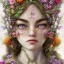 Placeholder:  Beautiful and gright goddess of spring,delicate flowers, intricately beautiful face, knees up portrait, fantastical, intricate detail, splash screen, complementary colors, fantasy concept art, 8k resolution, Unreal Engine 5"