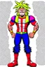 Placeholder: All Might dressed as Mickey Mouse