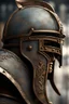 Placeholder: 2d blueprint of a viking helmet, bokeh like f/0.8, tilt-shift lens 8k, high detail, smooth render, down-light, unreal engine, prize winning