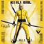 Placeholder: Iconic "Kill Bill" movie poster with smiling Bill Burr in a sleek yellow spandex body suit armed with katana, movie graphic text "KILL BILL VOL III", dramatic, concept art, digital illustration