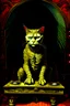 Placeholder: Portrait of a cat by Van Gogh