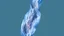 Placeholder: background of sky, a pillar ascends from bottom border to the top border. high poly, digital art style