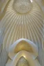 Placeholder: inside a mosque in a vertical Nautilus shell by artist "Dorian Haqmoun"