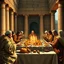 Placeholder: Thanksgiving dinner in ancient Rome