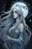 Placeholder: **Background:** Luna Silverwood is a reclusive artist who specializes in creating intricate and enigmatic drawings under the moonlight. Her work is known for its haunting beauty and its ability to convey the ineffable. **Appearance:** Luna has pale, ethereal features with long silver hair that seems to shimmer in the moonlight. She dresses in flowing, dark-colored clothing that accentuates her mysterious aura.