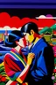 Placeholder: love in the style of Hiroshi Nagai