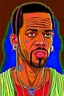 Placeholder: travis scott, drake portrait, cartoon, super HQ