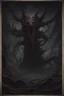 Placeholder: scary void horror dreadful incomprehensible void abyss abyss nightmare shapeless chaos darkness fog maw devouring