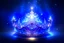 Placeholder: "Generate an image of a magical tiara surrounded by a sparkling aura. It should appear as if the tiara is speaking to Princess Lily, promising her great adventures. The scene should evoke a sense of wonder and magic."