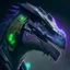 Placeholder: profile picture of a cyber-dinosaur