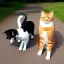 Placeholder: Cat and dog, hot disc jibs