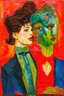 Placeholder: tainted love; lowbrow Post-Impressionistic Fauvism; Dada