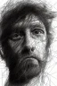 Placeholder: scribble portrait, 8k resolution, r_drawings_rene, scribble, scribble drawing, scribble art, deviantart, rdrawings25, synthetic, hairy scribble fill, line draw, scribble sketch, Vince low, Jim carey