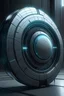 Placeholder: A futuristic device in the shape of a large circular shield, activated by the movement of your hand, that protects people from falling off buildings with its soft yet durable texture.