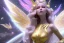 Placeholder:  beautiful cosmic fairy, long hair, golden skin, nice smiling, transparent wings, magic glamour make up, delicate colors, beautiful glamour galactique dress, ultra sharp focus, 8k, unreal engine 5, extremely sharp detail, light effect, soft light atmosphere of a spaceship, smooth, full of details, face in front, complete vision of face and hair and body