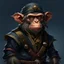 Placeholder: Dread Pirate Monkey-Man DnD Digital Art