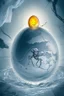 Placeholder: a haunting image of an embryonic human emerging from a cracked egg