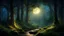 Placeholder: Enchanted Forest Night Ambience Mystical atmosphere, soothing