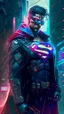 Placeholder: cyberpunk inspired superman