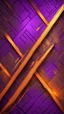 Placeholder: Hyper Realistic Glowing-Golden-Diagonal-Intersecting-Lines blended with rustic-orange-&-purple-rustic-wall with embers