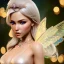 Placeholder: beautiful blonde fairy in a sparkle ambiance, transparent wings, delicate colors, finely tuned detail, ultra high definition, 8 k, unreal engine 5, ultra sharp focus