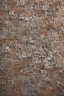 Placeholder: A brick wall made up of words and letters of the English alphabet, Many letters, abstraction. A high-resolution image of 8 K.