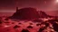 Placeholder: blood red dessert crimson corruption hell wastelands from the sky