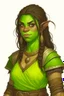 Placeholder: good half-orc woman