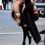 Placeholder: ariana grande in fur coat and a dildo