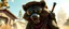 Placeholder: the coolest sassy bugbear with crazy swag in the style of fallout 4