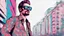 Placeholder: a man wearing sunglasses and a floral shirt, high quality portrait, editorial photograph, cool face, beksinsky, official artwork, enes dirig, nekro petros afshar, neon operator, sythwave, editorial image, atmoshperic, deiv calviz, near future, very high contrast, profile image, cool looking, wearing shades