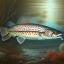 Placeholder: Antique brook trout drawing