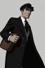 Placeholder: 1950 administratif secret agent concept character