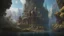 Placeholder: detailed matte painting, deep color, fantastical, intricate detail, splash screen, complementary colors, fantasy concept art, 8k resolution trending on Artstation Unreal Engine 5