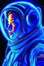 Placeholder: a close up of a smarthone in a space suit, jen bartel, portrait of smarthone, detailed smarthone, inspired by Tim Hildebrandt, futuristic smarthone, glowing spacesuit, sci-fi digital art illustration, stefan koidl inspired, in spacesuit, looking out into space, smarthone