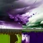 Placeholder: a texture of a grey sky violently exploding and raining dirty grey hues of purple, green, and brown that partially muddy the sky and make it ugly, surreal, dreamlike