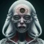 Placeholder: a cute smiling girl with her mother, red tattoo in the face, hr giger, steam punk, scary, horror, realistic, made in octane, cinematic, movie, CGI, ultra-realistic, extremely detailed octane rendering, 8K, VRAY Super Real ar 2:3, dof photorealistic futuristic 50mm lens hard lighting dark gray tintype photograph, realistic lighting, sephia colors
