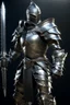 Placeholder: Man with a platinum armor and great sword